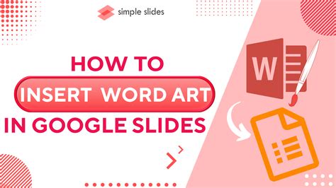 how to insert word art in google slides and explore the history of typography